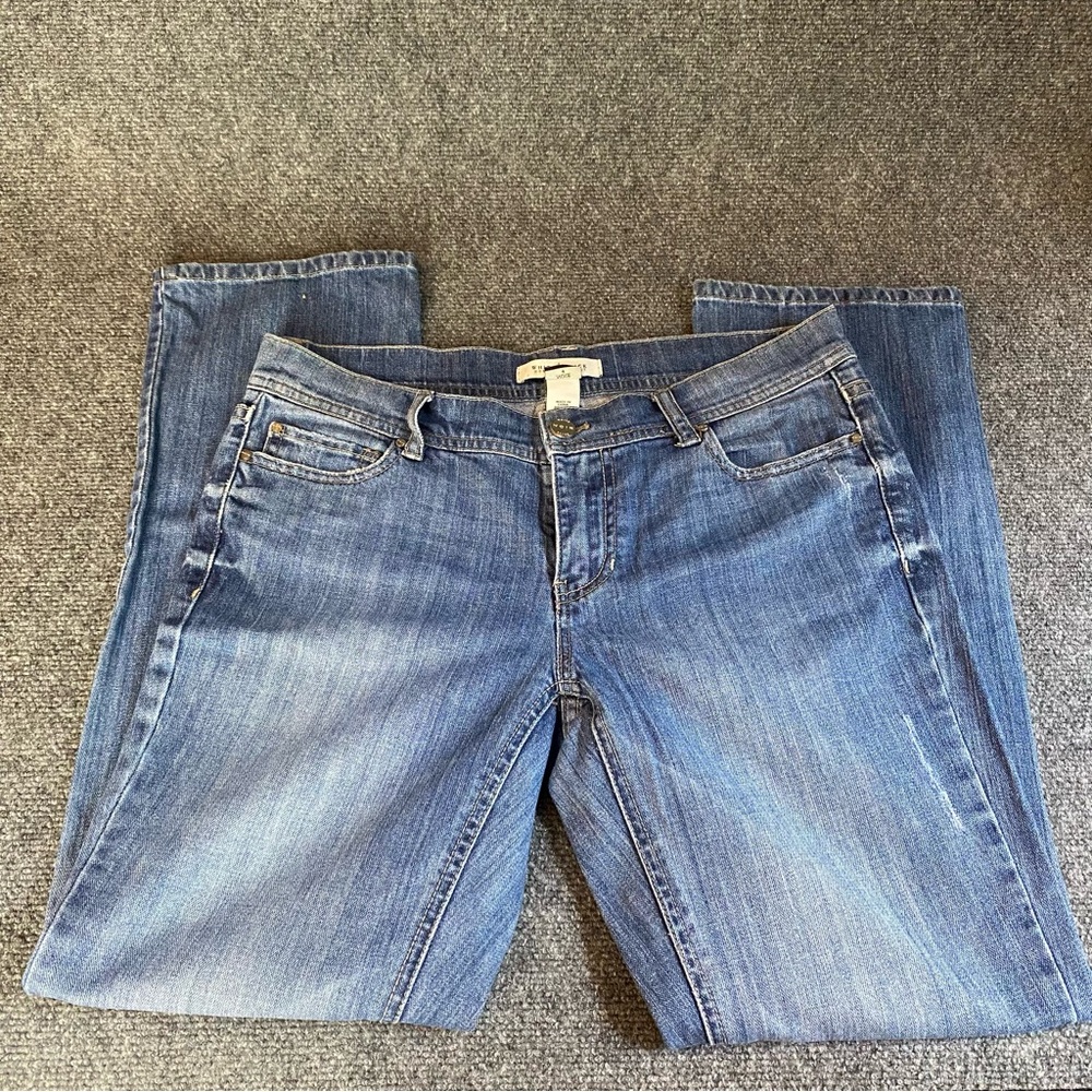 WHITE HOUSE NOIR Size 6 Classic Blue Denim Jeans